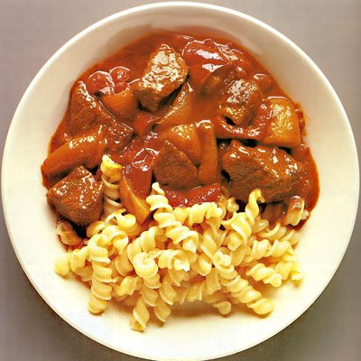 Рецепты постного и мясного гуляша с шампиньонами, свининой, говядиной и мясом курицы
