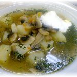 тарелка с супом